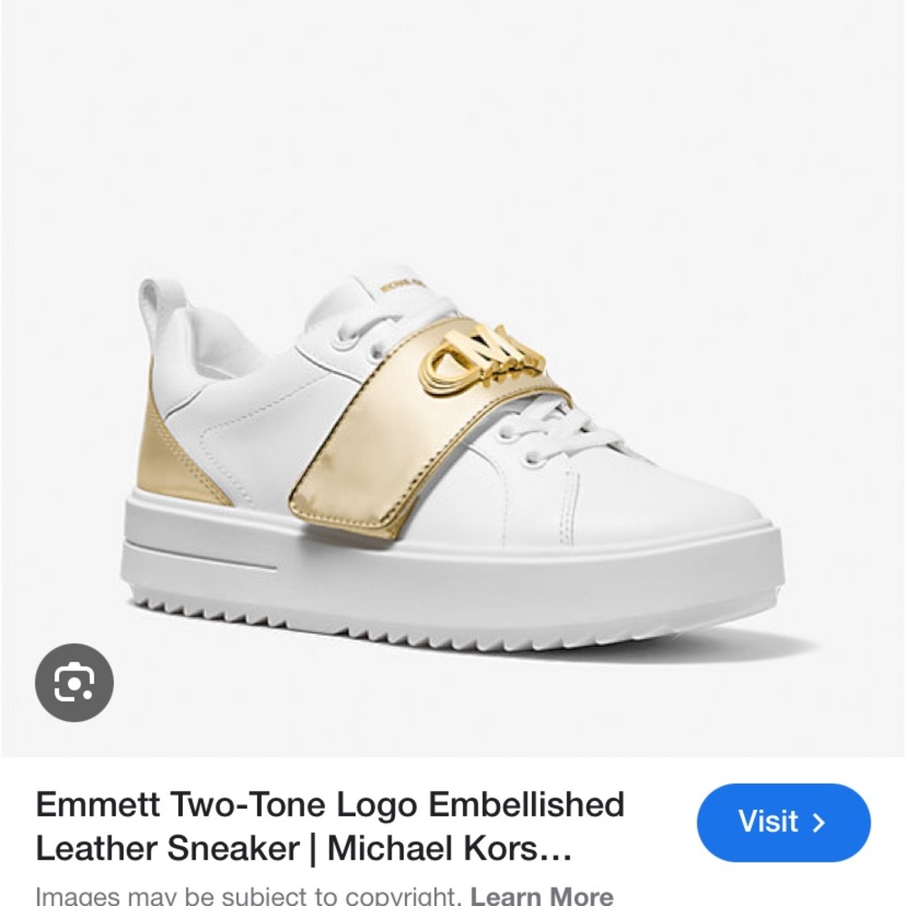 Michael Kors Emmett sneakers new white